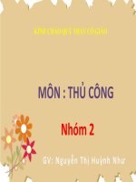 Bài 16. Làm con bướm