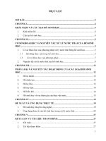 Nghiên cứu và ứng dụng quá trình xử lý nước thải trong điều kiên tự nhiên bằng phương pháp hồ sinh học