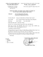 Báo cáo tài chính quý 1 năm 2015 - Công ty Cổ phần Điện lực Dầu khí Nhơn Trạch 2