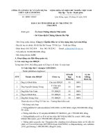 Báo cáo tình hình quản trị công ty - Công ty Cổ phần Đầu tư và Xây dựng Thủy lợi Lâm Đồng