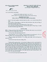 Nghị quyết Hội đồng Quản trị - Tổng Công ty cổ phần Bảo hiểm Petrolimex