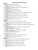 Bộ sưu tập những bài viết lại câu hay và khó