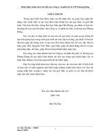 Hoàn thiện chính sách xúc tiến của cụng ty cổ phần DL  TM phương đông 