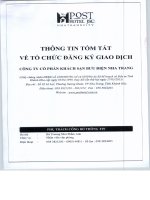 Bản cáo bạch năm 2015 - CTCP Khách sạn Bưu điện Nha Trang