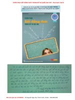 Chinh phục bất đẳng thức trong đề thi đại học 