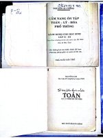 Tổng ôn toán lý hóa tổng hợp p1