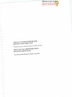 Báo cáo tài chính hợp nhất năm 2013 (đã kiểm toán) - Công ty Cổ phần Kinh doanh Khí hóa lỏng Miền Nam