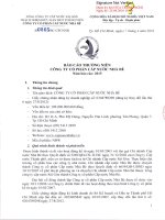 Báo cáo thường niên năm 2015 - Công ty Cổ phần Cấp nước Nhà Bè