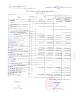 Báo cáo tài chính quý 1 năm 2015 - Công ty cổ phần Chứng khoán Liên Việt