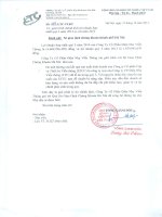 Báo cáo tài chính hợp nhất quý 3 năm 2014 - Công ty cổ phần Điện nhẹ Viễn thông