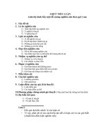 Gợi ý làm bài tiểu luận, nghiên cứu khoa học