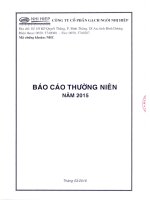 Báo cáo thường niên năm 2015 - Công ty Cổ phần Gạch Ngói Nhị Hiệp