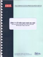 Báo cáo tài chính năm 2015 (đã kiểm toán) - Công ty Cổ phần Gạch Ngói Nhị Hiệp