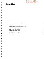 Báo cáo tài chính quý 2 năm 2013 (đã soát xét) - Công ty Cổ phần Đầu tư và Phát triển Gas Đô Thị