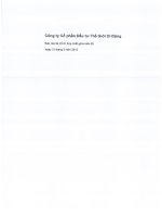 Báo cáo tài chính hợp nhất quý 1 năm 2015 - Công ty cổ phần Đầu tư Thế giới Di động