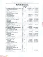Báo cáo tài chính quý 1 năm 2013 - CTCP Xây lắp Cơ khí và Lương thực Thực phẩm