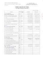 Báo cáo tài chính quý 3 năm 2014 - Công ty cổ phần Chứng khoán Liên Việt