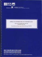 Báo cáo tài chính công ty mẹ quý 2 năm 2010 (đã soát xét) - Công ty Cổ phần Đầu tư Năm Bảy Bảy