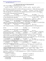 Bài tập hạt nhân nguyên tử _ Tài liệu ôn thi vật lý 2016