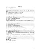 Một số biện pháp nhằm nâng cao hiệu quả công tác xây dựng kế hoạch kinh doanh nhập khẩu ô tô của công ty TNHH vận tải trang hà 