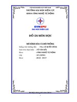 Đồ án Mô hình hóa và mô phỏng tìm hiểu về PROTEUS