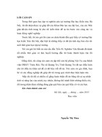 Đồ án tốt nghiệp Giải pháp xử lý tại chỗ chất thải rắn y tế nguy hại bằng công nghệ không đốt tại Bệnh viện Đa Khoa Khu Vực Triệu Hải  Thị xã Quảng Trị  Tỉnh Quảng Trị