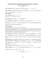 đề thi thử thpt quốc gia môn toán DE64 THPT chuyên, đh vinh (l1) 