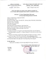 Nghị quyết Hội đồng Quản trị - Công ty Cổ phần Dịch vụ Hàng hóa Nội Bài