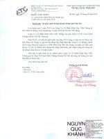 Báo cáo tài chính công ty mẹ quý 2 năm 2014 - Công ty cổ phần Điện nhẹ Viễn thông