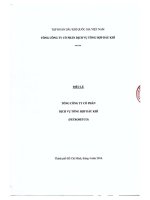 Bản điều lệ - Tổng Công ty Cổ phần Dịch vụ Tổng hợp Dầu khí