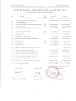 Báo cáo KQKD hợp nhất quý 2 năm 2011 - Công ty cổ phần LICOGI 16