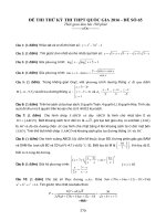 đề thi thử thpt quốc gia môn toán DE65 GSTT w 