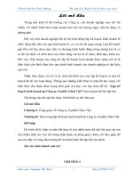 “Lập kế hoạch kinh doanh tại công ty cổ phần châu việt 