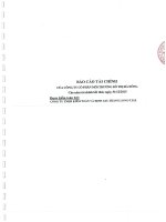 Báo cáo tài chính năm 2015 (đã kiểm toán) - Công ty Cổ phần Môi trường Đô thị Hà Đông