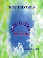 Bài 4. Gấp thuyền phẳng đáy không mui