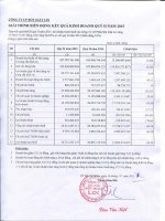 Báo cáo tài chính quý 2 năm 2015 - Công ty Cổ phần Bột giặt Lix