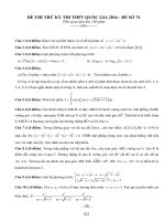 đề thi thử thpt quốc gia môn toán DE74 THPT trần quang khải (l3) w 