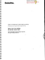 Báo cáo tài chính quý 2 năm 2014 (đã soát xét) - Công ty Cổ phần Đầu tư và Phát triển Gas Đô Thị
