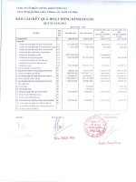 Báo cáo tài chính quý 1 năm 2015 - Công ty Cổ phần Chứng khoán PHÚ GIA