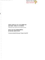 Báo cáo tài chính công ty mẹ năm 2013 (đã kiểm toán) - Tổng Công ty Tư vấn Thiết kế Dầu khí-CTCP