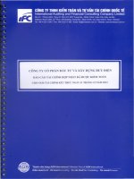 Báo cáo tài chính hợp nhất năm 2013 (đã kiểm toán) - Công ty Cổ phần Đầu tư và Xây dựng Bưu điện