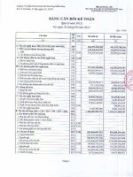Báo cáo tài chính công ty mẹ quý 2 năm 2012 - Công ty Cổ phần Kinh doanh Khí hóa lỏng Miền Nam
