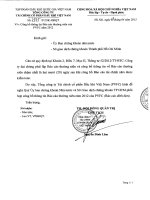 Báo cáo thường niên năm 2012 - Tổng Công ty Tài chính Cổ phần Dầu khí Việt Nam