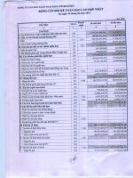 Báo cáo tài chính hợp nhất quý 2 năm 2015 - Công ty Cổ phần Xuất nhập khẩu Petrolimex