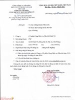 Báo cáo tình hình quản trị công ty - Công ty Cổ phần Cảng dịch vụ Dầu khí Đình Vũ