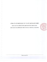Báo cáo tài chính công ty mẹ năm 2015 (đã kiểm toán) - Công ty Cổ phần Đầu tư và Xây dựng Bưu điện