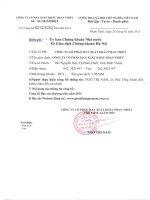 Báo cáo thường niên năm 2014 - Công ty Cổ phần May Xuất khẩu Phan Thiết