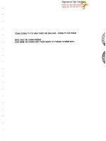 Báo cáo tài chính công ty mẹ năm 2014 (đã kiểm toán) - Tổng Công ty Tư vấn Thiết kế Dầu khí-CTCP