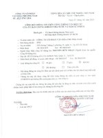 Báo cáo tài chính công ty mẹ quý 2 năm 2014 (đã soát xét) - Công ty Cổ phần Văn hóa Phương Nam