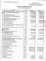 Báo cáo tài chính quý 3 năm 2011 - CTCP Đầu tư Điện lực 3